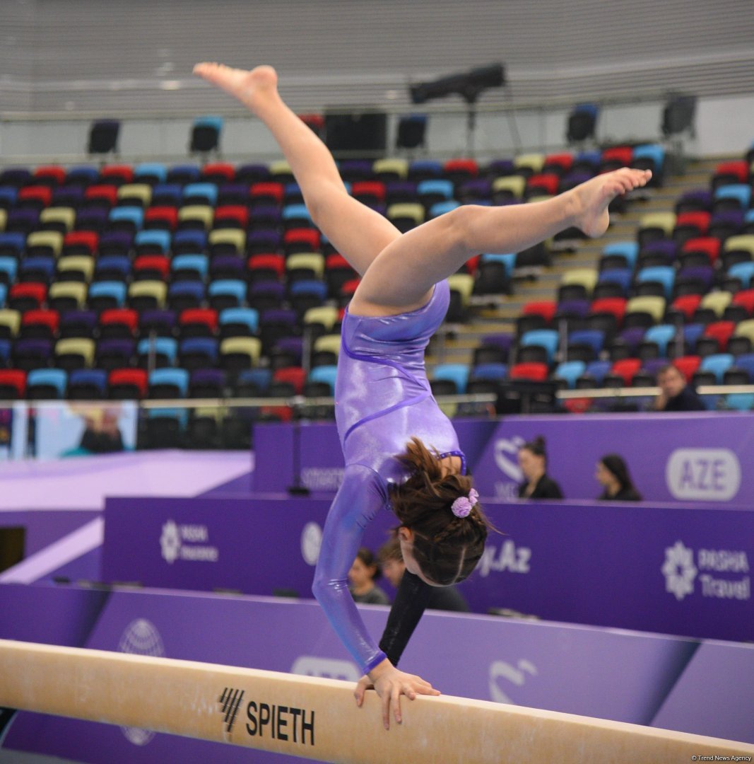 Baku and national championships kick off at Azerbaijan's National Gymnastics Arena (PHOTO)