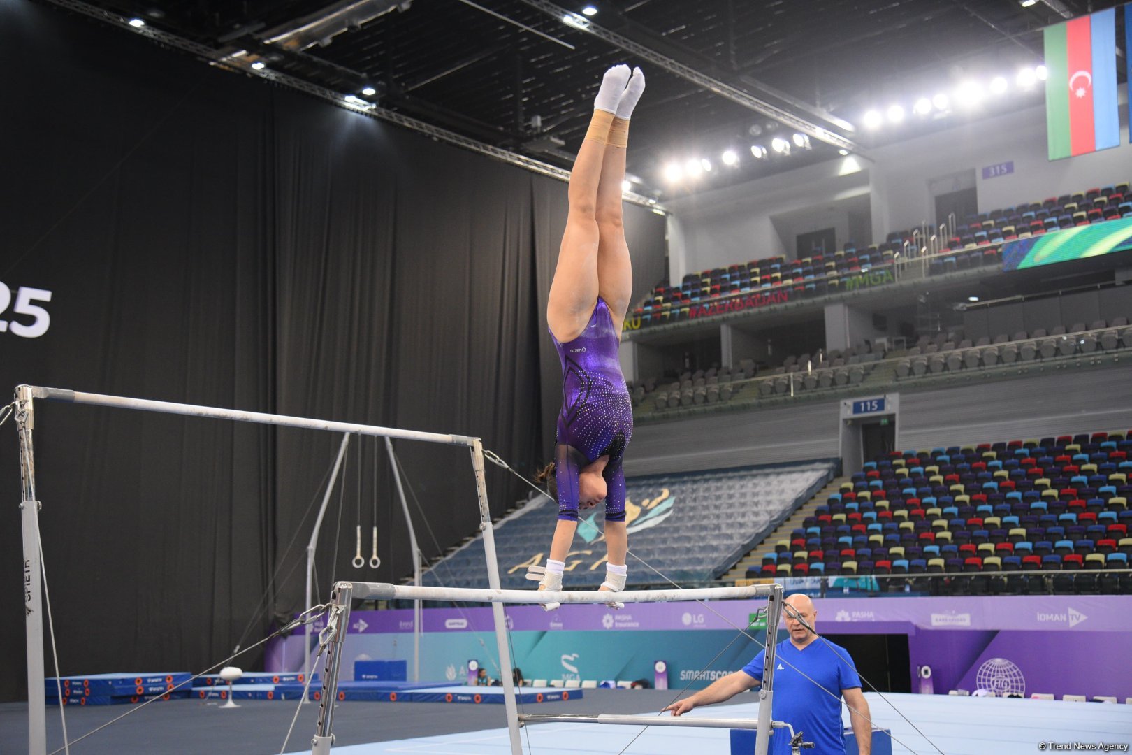 Baku and national championships kick off at Azerbaijan's National Gymnastics Arena (PHOTO)