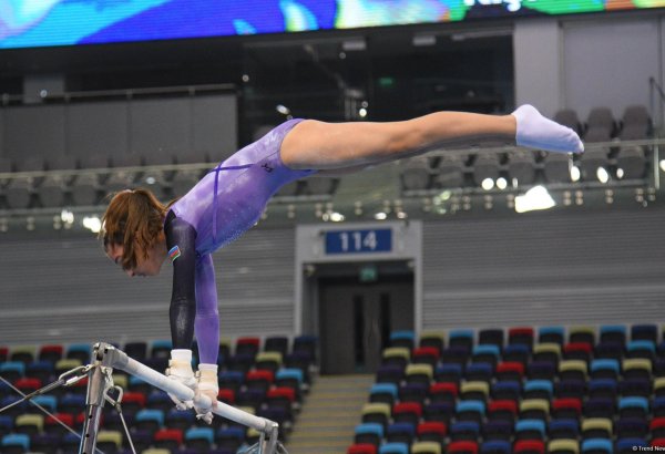 Gymnastics competition heats up in Azerbaijan's Baku (PHOTO)
