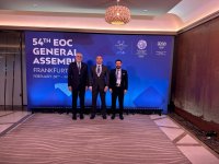 Azerbaijan represented at EOC General Assembly (PHOTO)