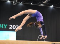 Gymnastics competition heats up in Azerbaijan's Baku (PHOTO)