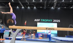 Gymnastics competition heats up in Azerbaijan's Baku (PHOTO)