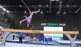 Gymnastics competition heats up in Azerbaijan's Baku (PHOTO)