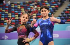 Gymnastics competition heats up in Azerbaijan's Baku (PHOTO)