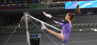 Gymnastics competition heats up in Azerbaijan's Baku (PHOTO)