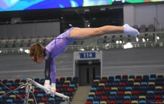 Gymnastics competition heats up in Azerbaijan's Baku (PHOTO)