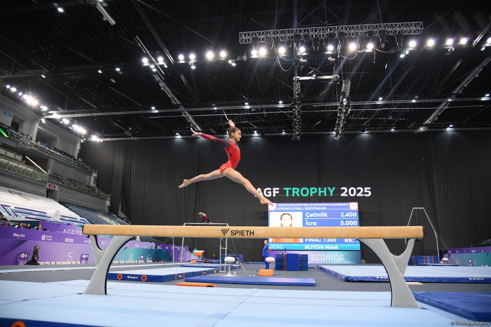 Gymnastics competition heats up in Azerbaijan's Baku (PHOTO)