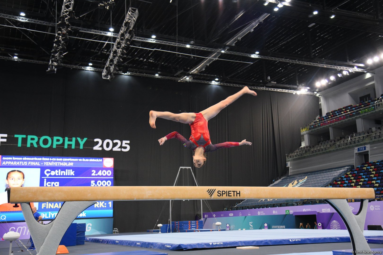 Gymnastics competition heats up in Azerbaijan's Baku (PHOTO)