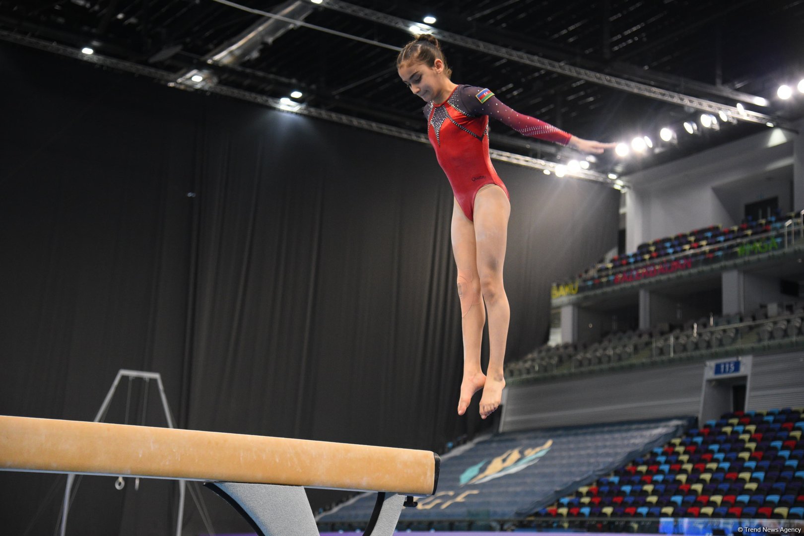 Gymnastics competition heats up in Azerbaijan's Baku (PHOTO)