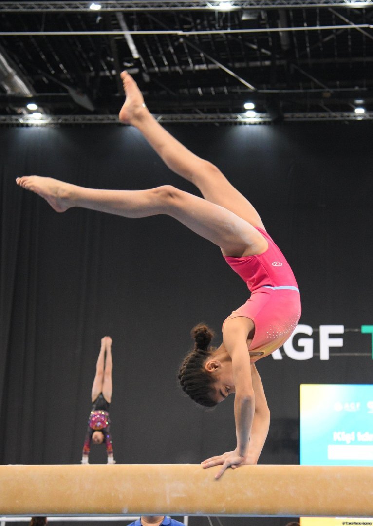 Gymnastics competition heats up in Azerbaijan's Baku (PHOTO)