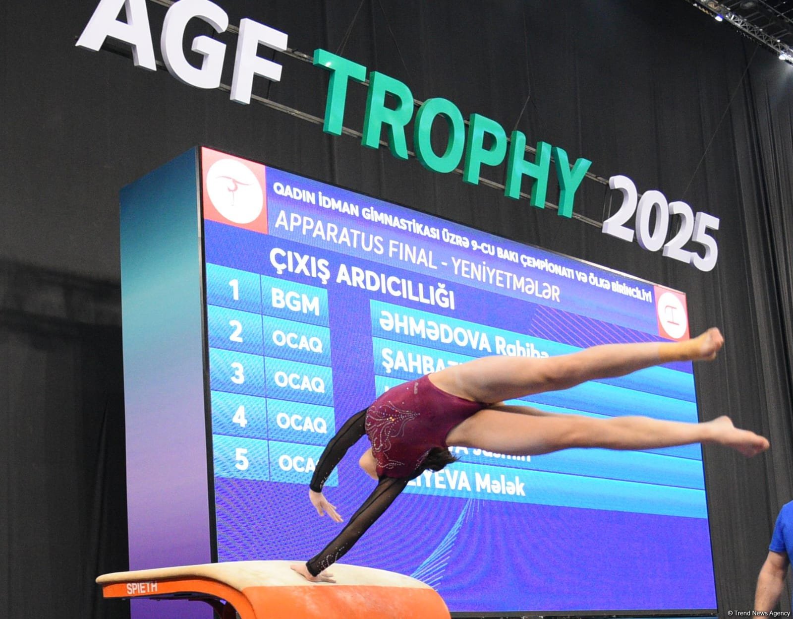 Gymnastics competition heats up in Azerbaijan's Baku (PHOTO)