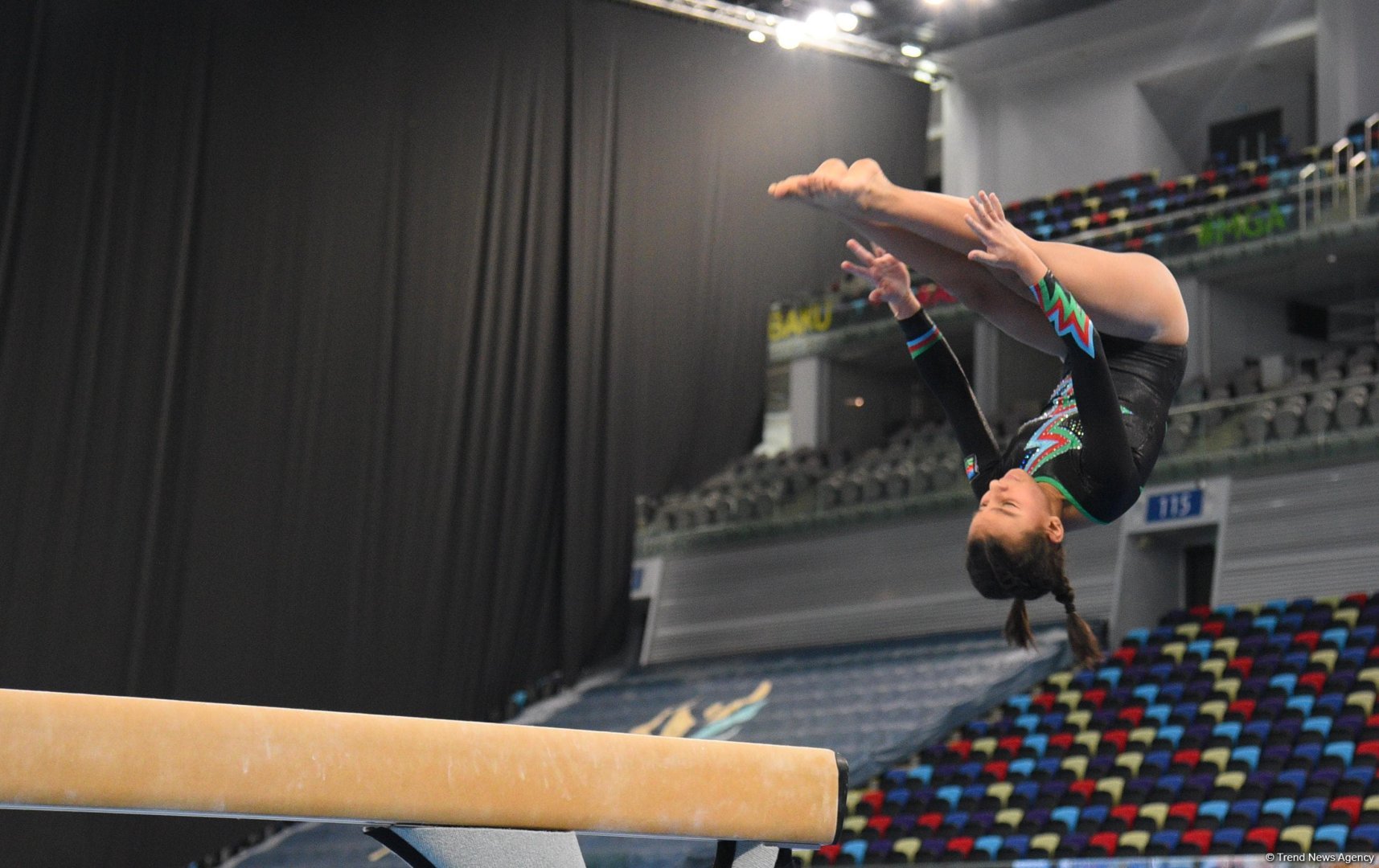 Gymnastics competition heats up in Azerbaijan's Baku (PHOTO)