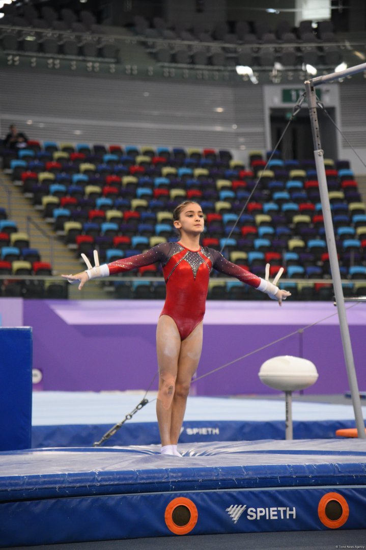 Gymnastics competition heats up in Azerbaijan's Baku (PHOTO)