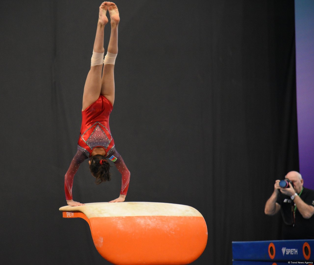 Gymnastics competition heats up in Azerbaijan's Baku (PHOTO)