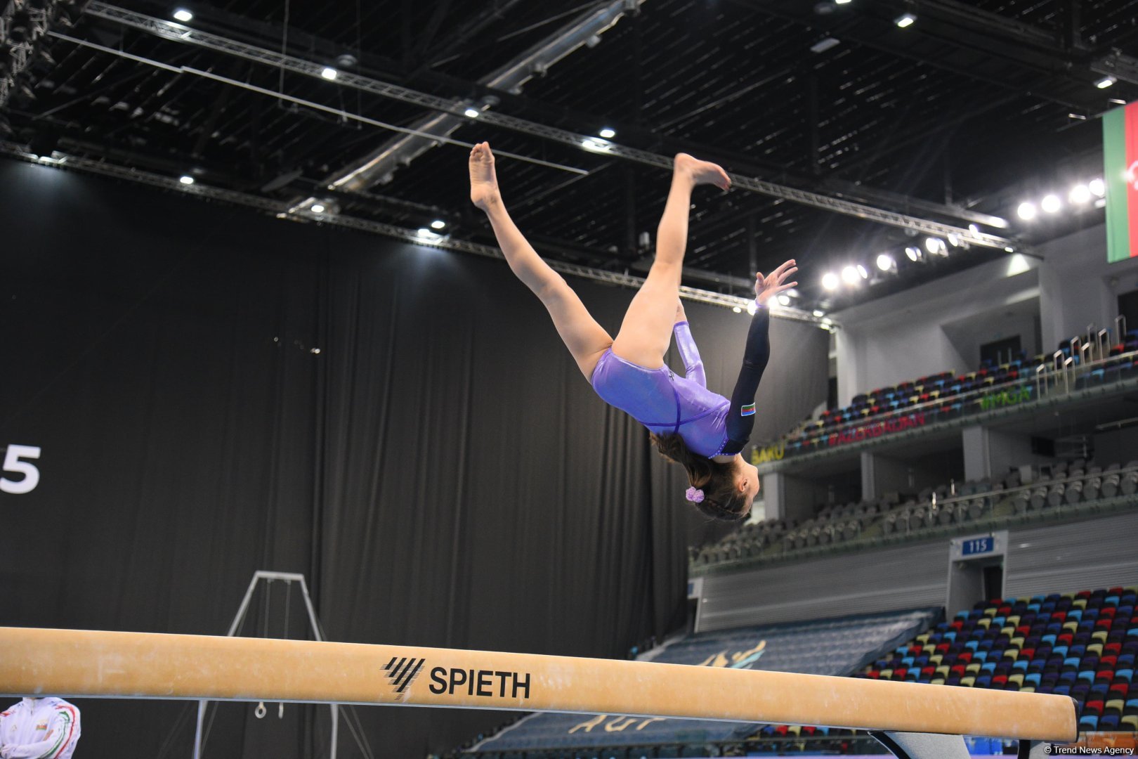 Gymnastics competition heats up in Azerbaijan's Baku (PHOTO)