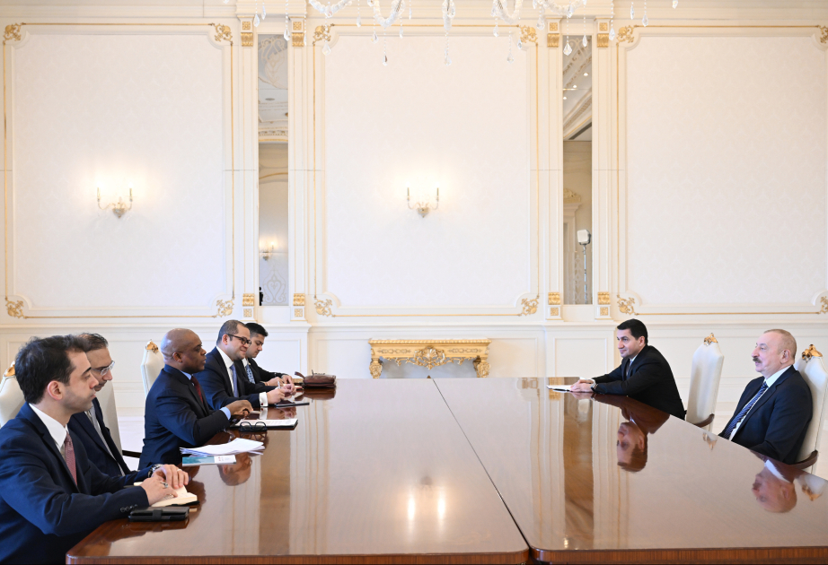 President Ilham Aliyev receives D-8 Organization for Economic Cooperation SecGen