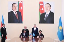 Azerbaijan, Kazakhstan move forward with fiber optic cable construction (PHOTO)