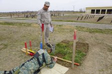 Azerbaijan's ANAMA drills demining exercises for defense ministry sappers (PHOTO)