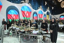 Arzu Aliyeva attends Iftar ceremony with mothers of martyrs (PHOTO)