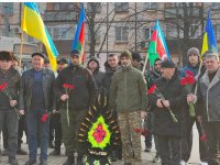 Ukraine commemorates Khojaly genocide victims (PHOTO)