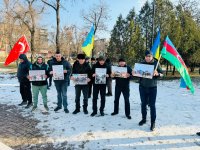 Ukraine commemorates Khojaly genocide victims (PHOTO)