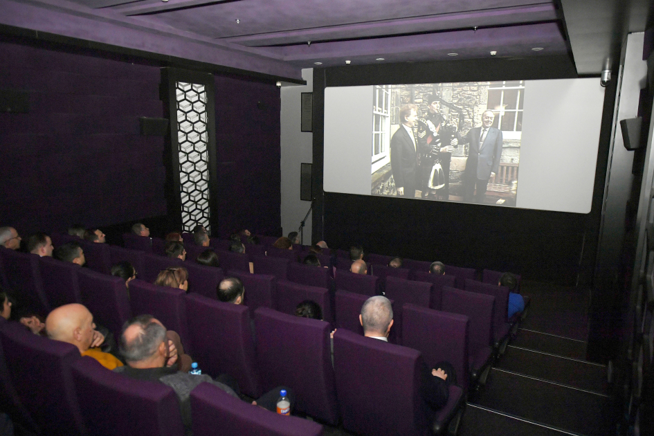 Nizami Cinema Center hosts premiere of “In the Footsteps of a Journey – United Kingdom" documentary (PHOTO)