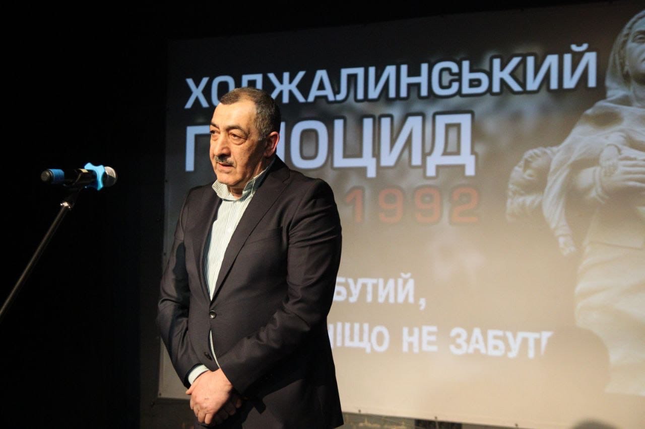 Ukraine commemorates Khojaly genocide victims (PHOTO)