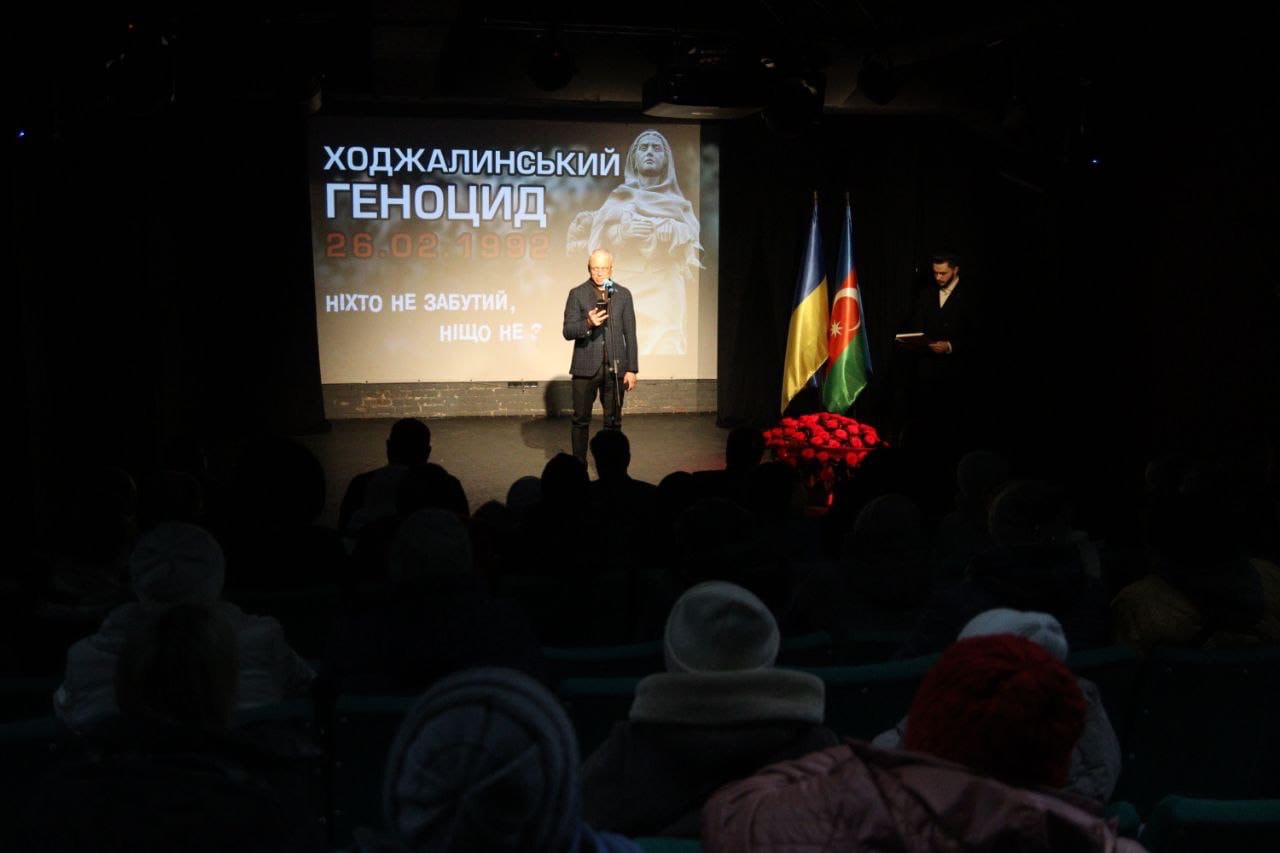 Ukraine commemorates Khojaly genocide victims (PHOTO)