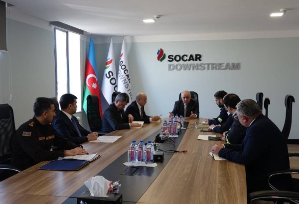 Fire at Azerbaijan's Baku Oil Refinery prompts prime minister to call operational meeting
