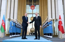 President Ilham Aliyev, President Recep Tayyip Erdoğan attend opening ceremony of Iğdır-Nakhchivan gas pipeline via video link (PHOTO/VIDEO)