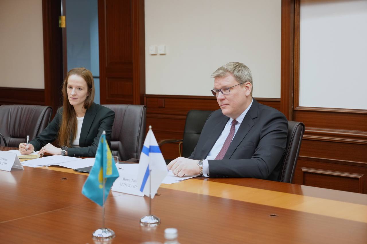 Kazakhstan, Finland engage in talks to reinforce co-op in transport sector