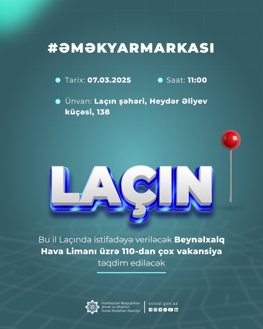 Azerbaijan brings employment prospects to Lachin at upcoming job fair