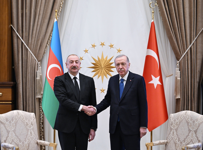 President Ilham Aliyev holds one-on-one meeting with President Recep Tayyip Erdoğan (PHOTO/VIDEO)