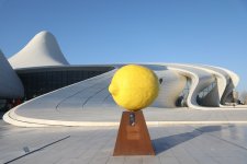 Heydar Aliyev Center hosts Italian sculptor`s exhibition "Gifts of Nature" (PHOTO/VIDEO)