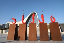 Heydar Aliyev Center hosts Italian sculptor`s exhibition "Gifts of Nature" (PHOTO/VIDEO)