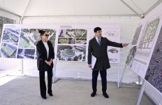 First VP Mehriban Aliyeva reviews Ganja Memorial Complex project (PHOTO)