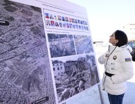 First VP Mehriban Aliyeva reviews Ganja Memorial Complex project (PHOTO)