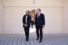 First VP Mehriban Aliyeva visits Shah Abbas and Huseyniyye mosques in Ganja (PHOTO)