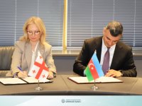 Central Bank of Azerbaijan, National Bank of Georgia ink memo to reinforce financial ties (PHOTO)