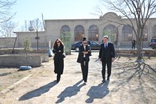 First VP Mehriban Aliyeva reviews reconstruction of Ganja city secondary school No.37 (PHOTO)