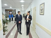 First VP Mehriban Aliyeva visits Perinatal Center of Ganja City United Hospital (PHOTO)