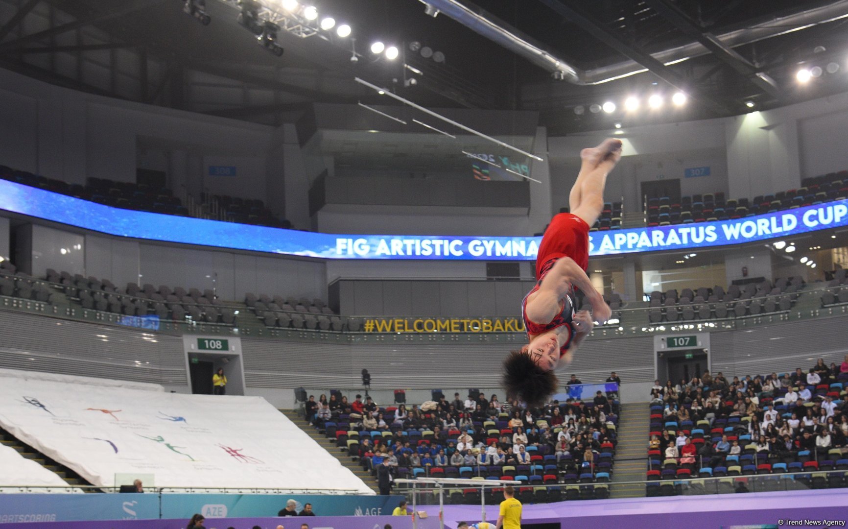 Azerbaijan's Baku hosts opening ceremony of Artistic Gymnastics World Cup (PHOTO)