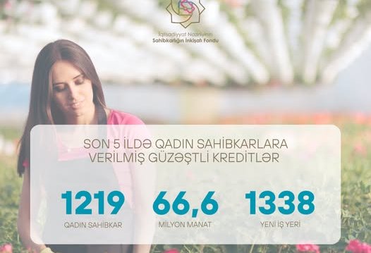 Azerbaijan tallies preferential loans granted to female entrepreneurs in recent years