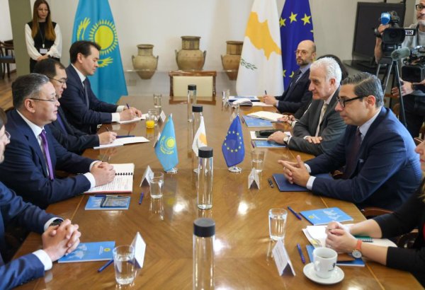 Kazakhstan, Cyprus chart new course for economic and trade partnerships