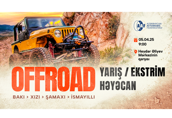 Azerbaijan’s AAF gears up for thrilling off-road vehicle rally