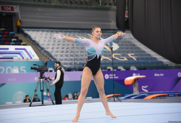 Azerbaijan's Baku hosts exciting second day of Artistic Gymnastics World Cup (PHOTO)