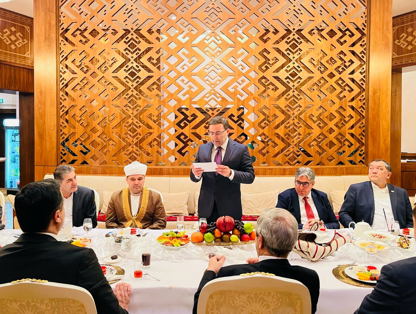 Grand Mufti of Turkmenistan attends Iftar dinner organized by Embassy of Azerbaijan (PHOTO)