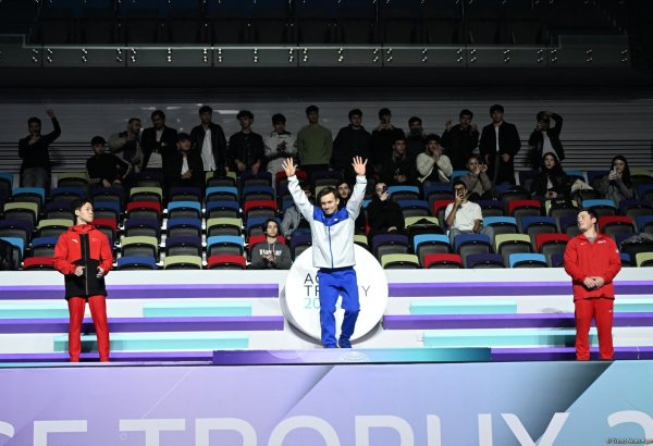 Azerbaijani gymnast wins gold medal at World Cup (PHOTO)