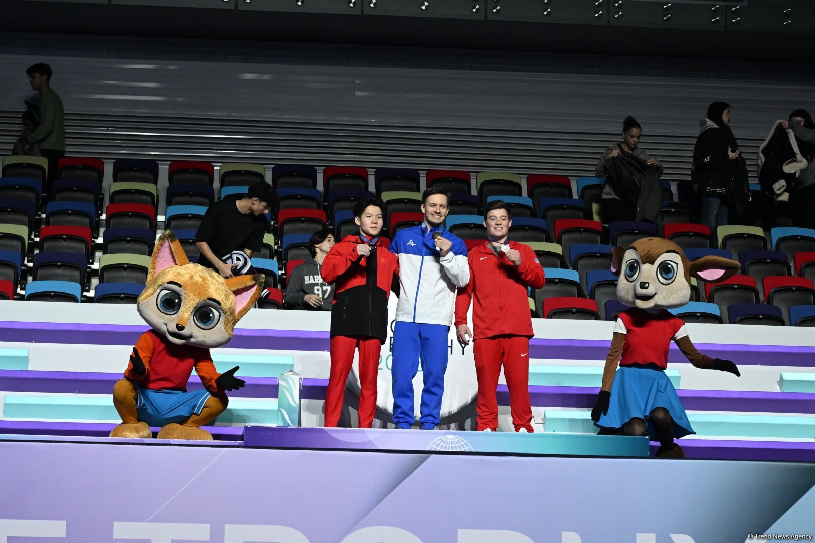 Azerbaijani gymnast wins gold medal at World Cup (PHOTO)
