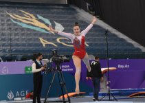 Final day of Artistic Gymnastics World Cup kick offs in Baku (PHOTO)